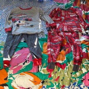 Kirkland Signature Kids Pajama Set - Gray and Red